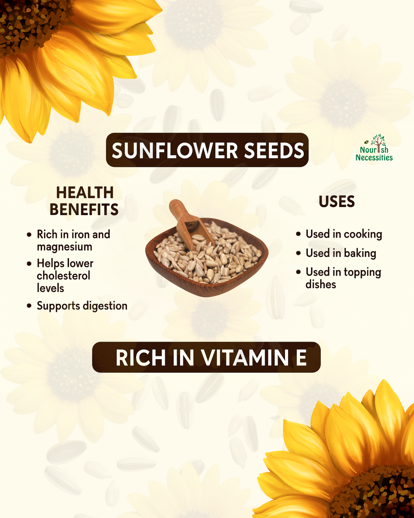 Premium Raw Sunflower Seeds – Healthy Vegan Snack