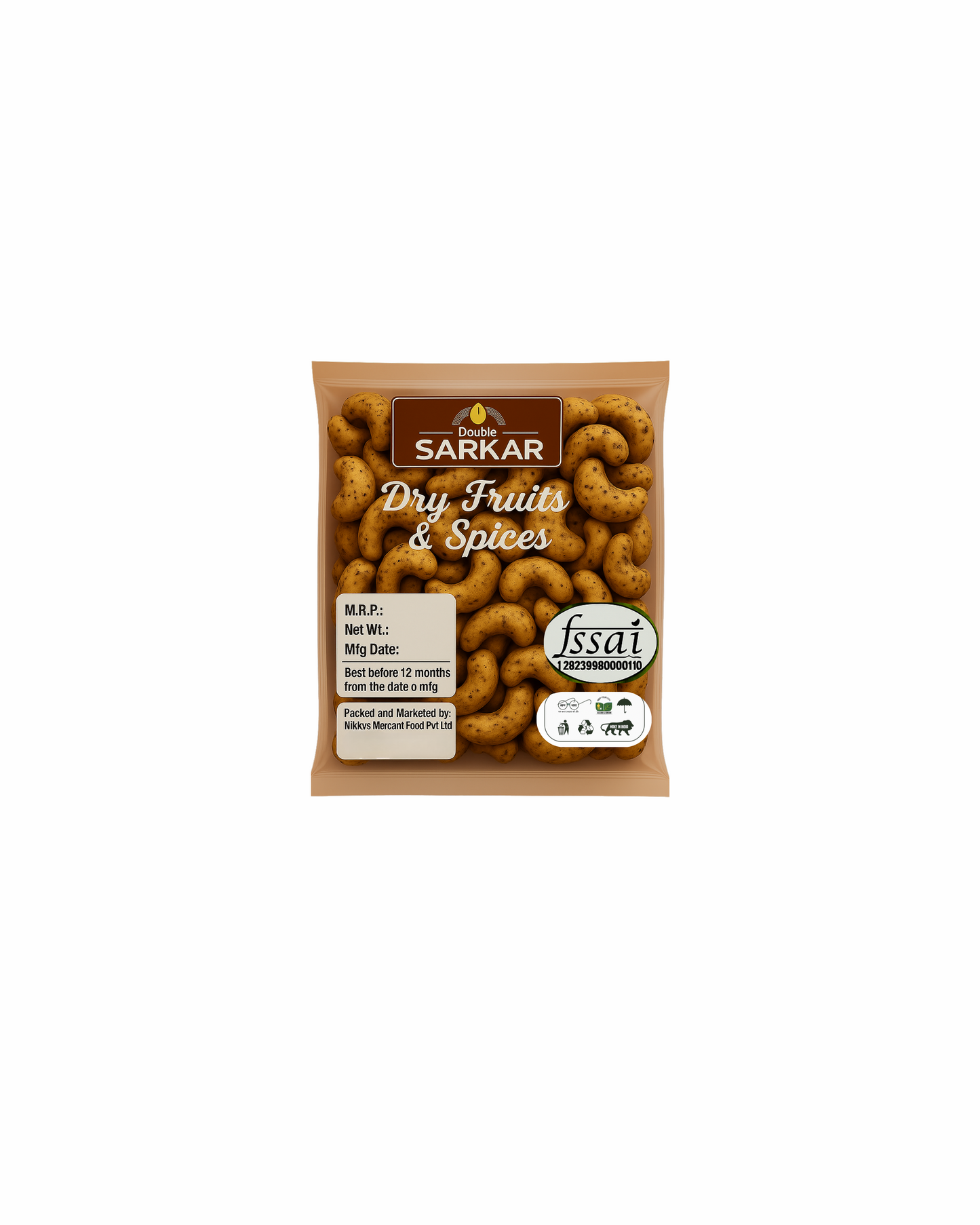 Black Pepper Cashews – Spicy & Crunchy