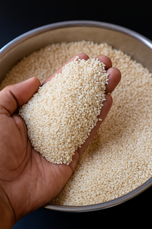 Premium White Til (Safed Til) – 100% Natural Sesame Seeds