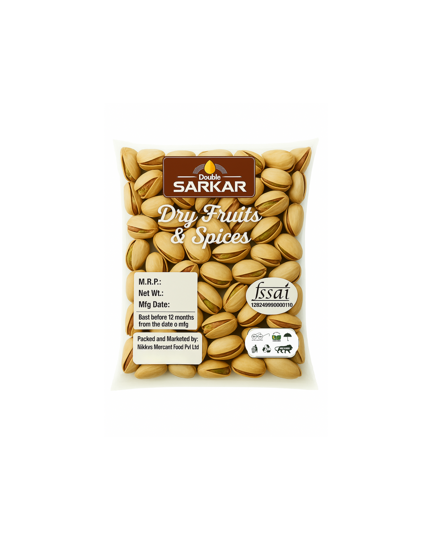Premium Salted Pistachios – Crunchy & Nutritious