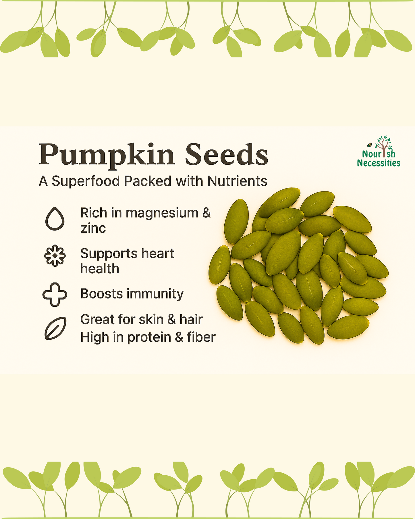 Premium Raw Pumpkin Seeds – Superfood for Everyday Nutrition