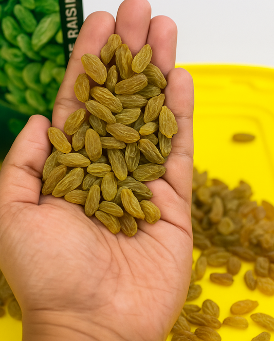 Premium Green Raisins (Kishmish)